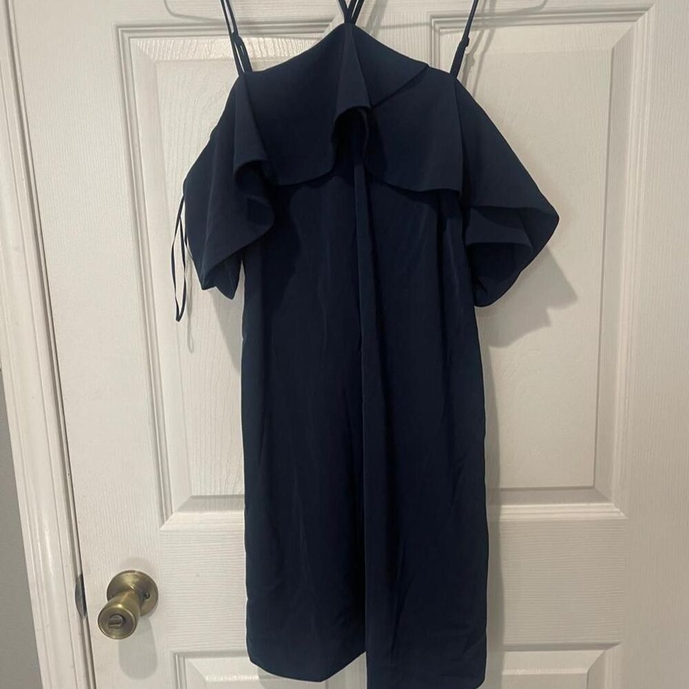 Keepsake-the-label Women's Navy and Blue Dress - Picture 4 of 4
